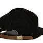 Black Natural Wool Baseball Cap